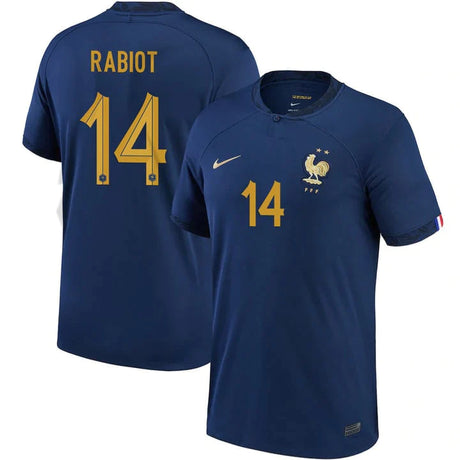 Adrien Rabiot France 14 FIFA World Cup Jersey - Kit Captain