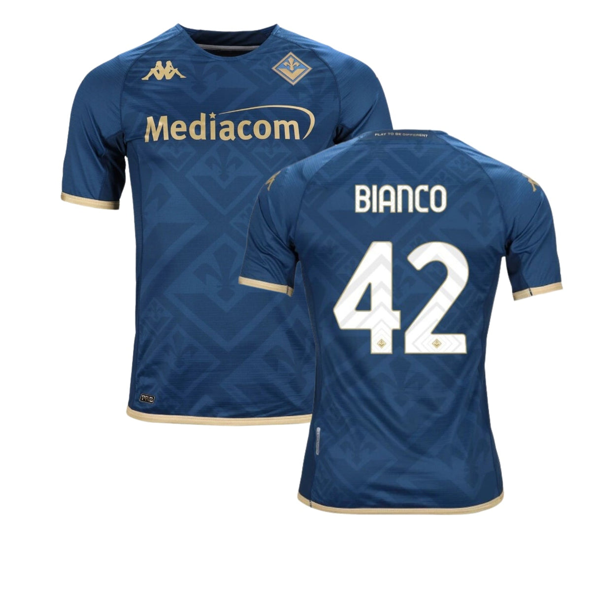 Alessandro Bianco ACF Fiorentina 42 Jersey - Kit Captain