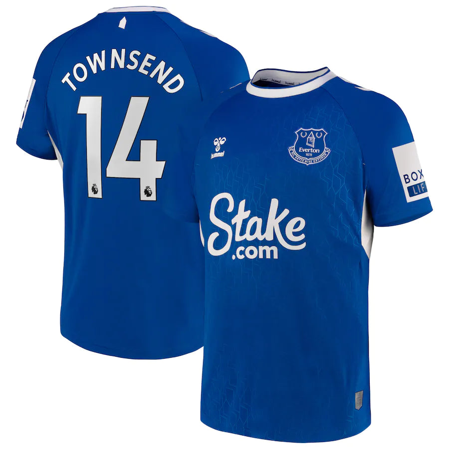 Andros Townsend Everton 14 Jersey - Kit Captain