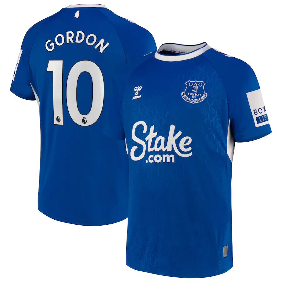 Anthony Gordon Everton 10 Jersey - Kit Captain