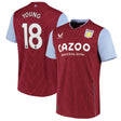 Ashley Young Aston Villa 18 Jersey - Kit Captain