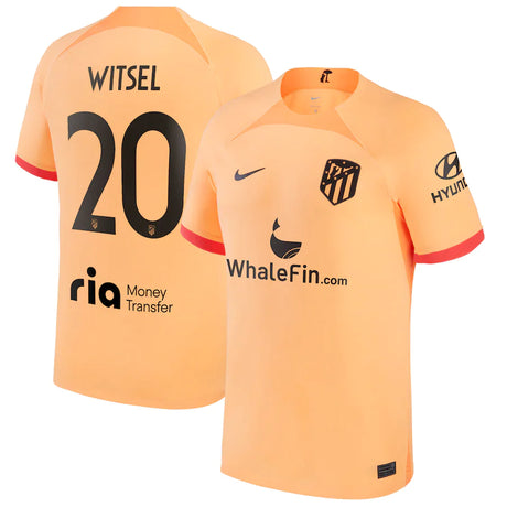 Axel Witsel Atletico Madrid 20 Jersey - Kit Captain