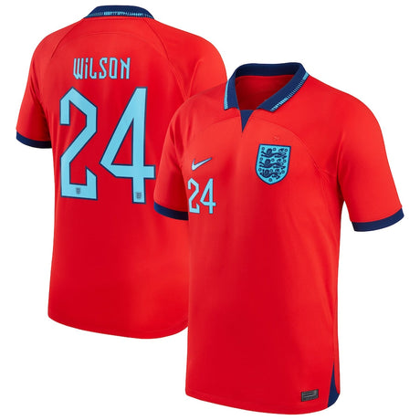 Callum Wilson England 24 FIFA World Cup Jersey - Kit Captain