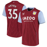 Cameron Archer Aston Villa 35 Jersey - Kit Captain