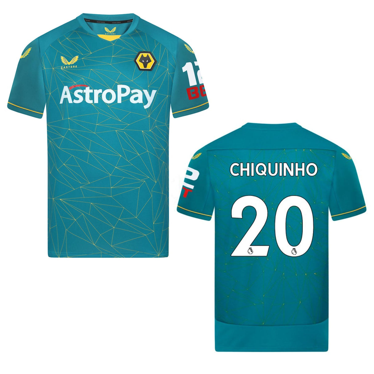 Chiquinho Wolves 20 Jersey - Kit Captain