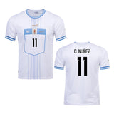 Darwin Núñez Uruguay 11 FIFA World Cup Jersey - Kit Captain