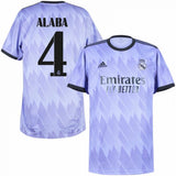 David Alaba Real Madrid 4 Jersey - Kit Captain