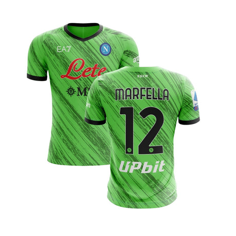 Davide Marfella Napoli 12 Jersey - Kit Captain