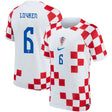 Dejan Lovren Croatia 6 FIFA World Cup Jersey - Kit Captain