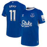 Demarai Gray Everton 11 Jersey - Kit Captain