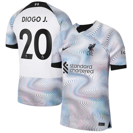 Diogo Jota Liverpool 20 Jersey - Kit Captain