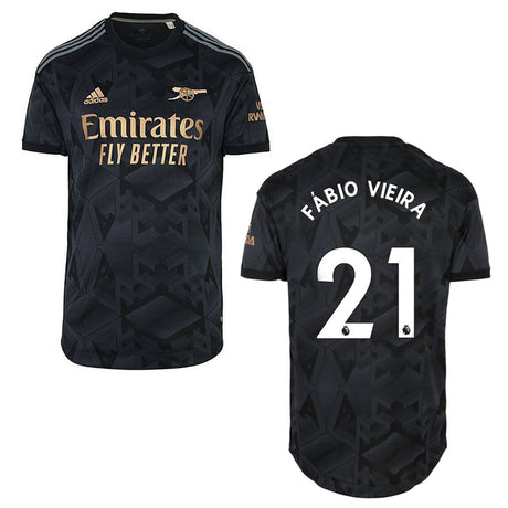 Fabio Vieira Arsenal 21 Jersey - Kit Captain