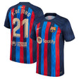 Frenkie de Jong Barcelona 21 Jersey - Kit Captain