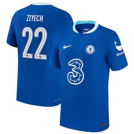 Hakim Ziyech 22 Chelsea Jersey - Kit Captain