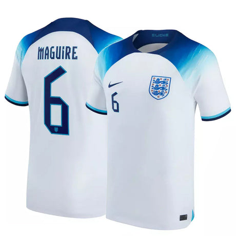 Harry Maguire England 6 FIFA World Cup Jersey - Kit Captain