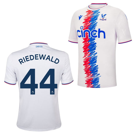 Jairo Riedewald Crystal Palace 44 Jersey - Kit Captain