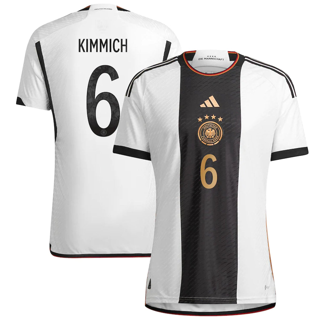 Joshua Kimmich Germany 6 FIFA World Cup Jersey - Kit Captain