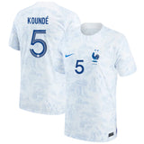 Jules Kounde France 5 FIFA World Cup Jersey - Kit Captain