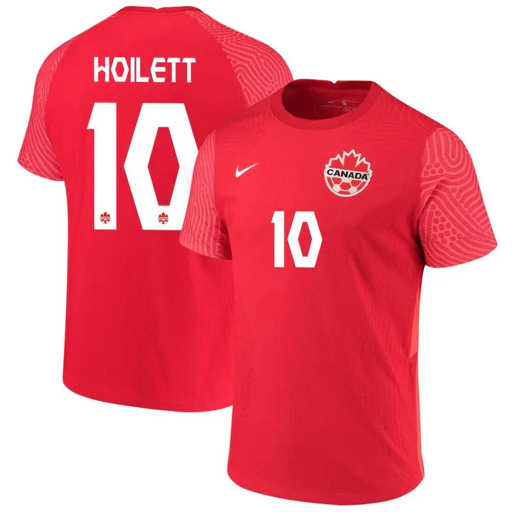 Junior Hoilett Canada 10 FIFA World Cup Jersey - Kit Captain