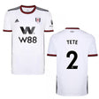 Kenny Tete Fulham 2 Jersey - Kit Captain