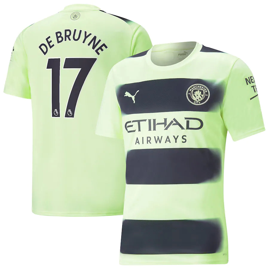 Kevin De Bruyne Manchester City 17 Jersey - Kit Captain