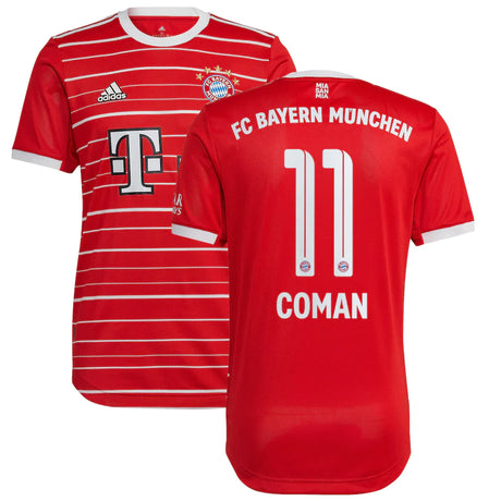 Kingsley Coman Bayern Munich 11 Jersey - Kit Captain