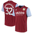 Leander Dendoncker Aston Villa 32 Jersey - Kit Captain