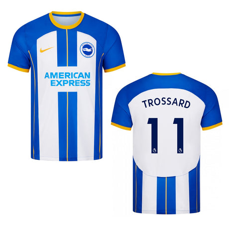 Leandro Trossard Brighton 11 Jersey - Kit Captain