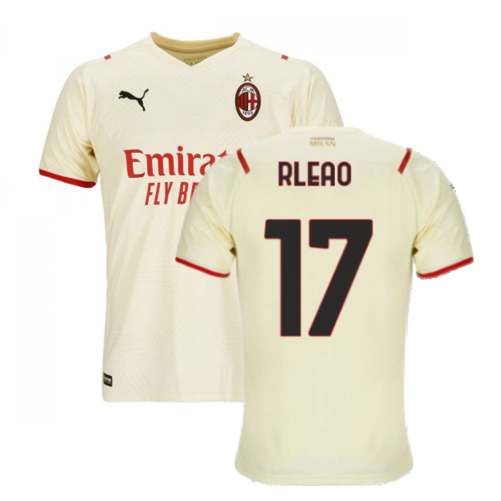 Rafael Leao AC Milan 17 Jersey - Kit Captain