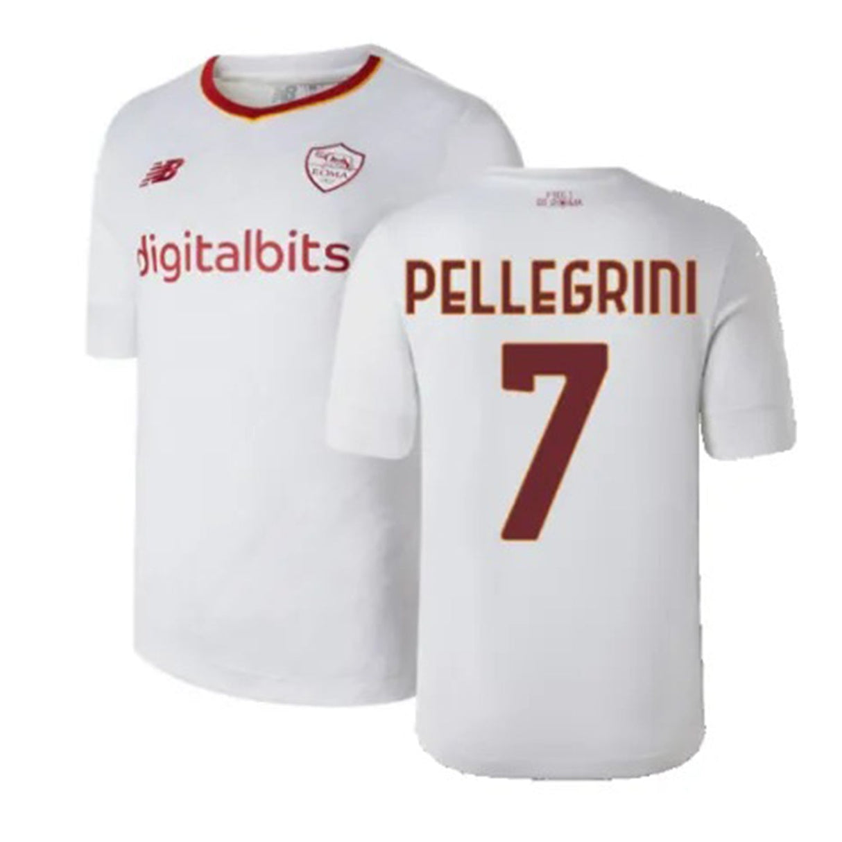 Lorenzo Pellegrini Roma 7 Jersey - Kit Captain