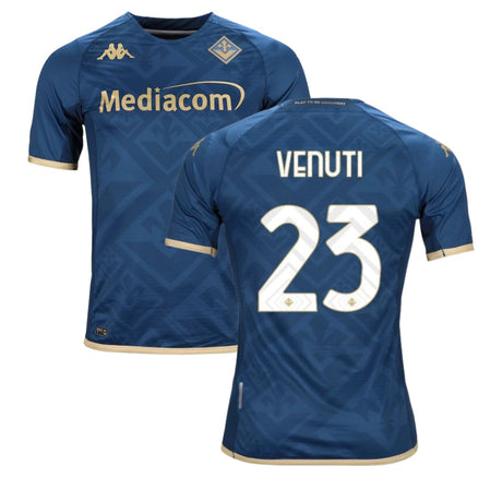 Lorenzo Venuti ACF Fiorentina 23 Jersey - Kit Captain