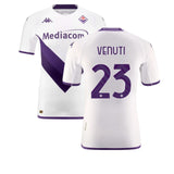 Lorenzo Venuti ACF Fiorentina 23 Jersey - Kit Captain