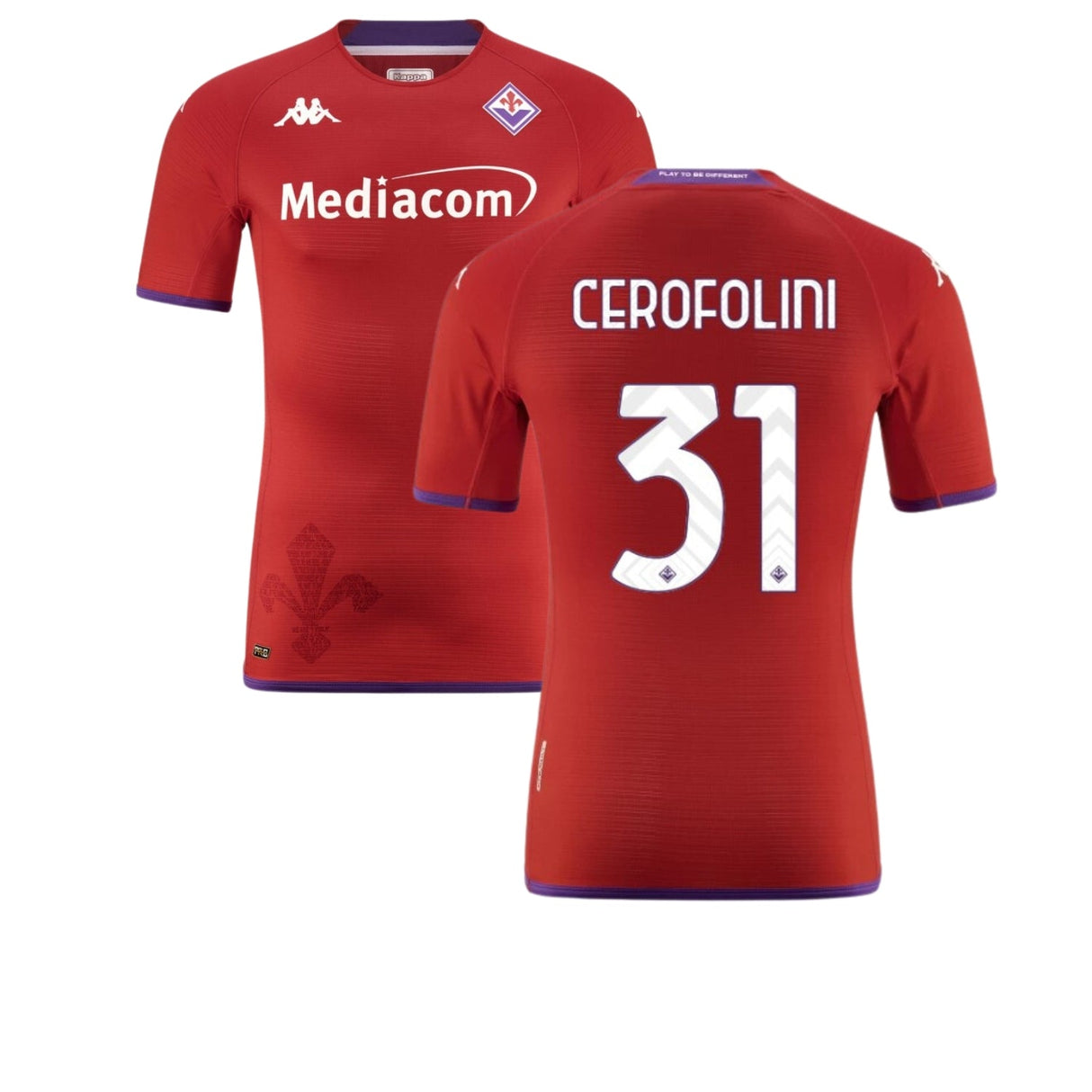 Michele Cerofolini ACF Fiorentina 31 Jersey - Kit Captain