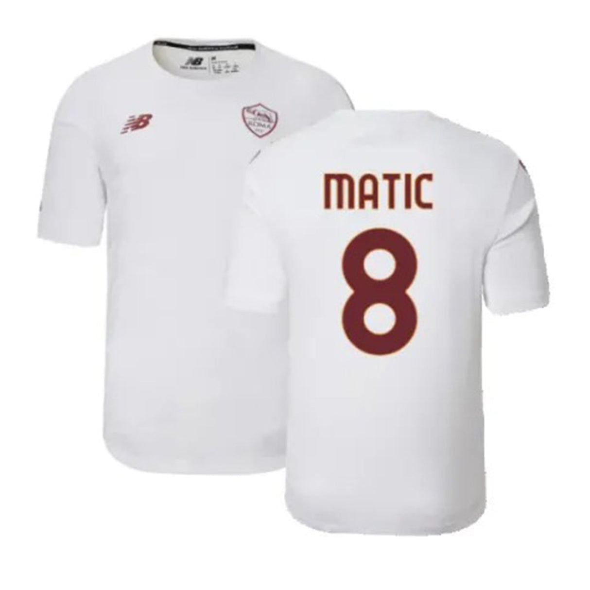 Nemanja Matić Roma 8 Jersey - Kit Captain