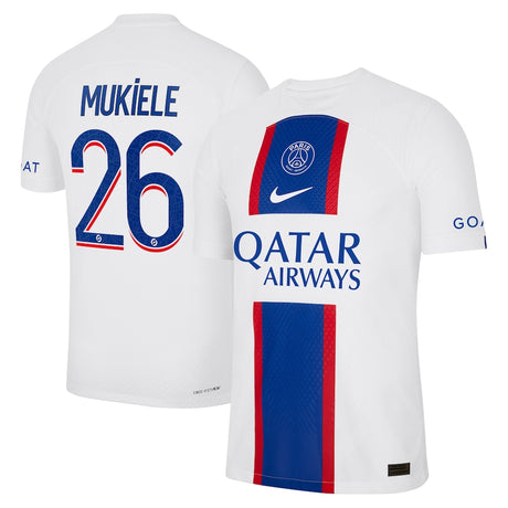 Nordi Mukiele PSG 26 Jersey - Kit Captain