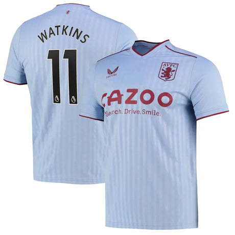 Ollie Watkins Aston Villa 11 Jersey - Kit Captain