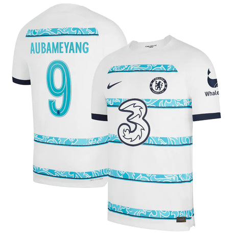 Pierre-Emerick Aubameyang Chelsea 9 Jersey - Kit Captain