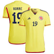 Rafael Borré Colombia 19 FIFA World Cup Jersey - Kit Captain