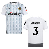 Rayan Aït-Nouri Wolves 3 Jersey - Kit Captain