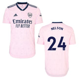 Reiss Nelson Arsenal 24 Jersey - Kit Captain