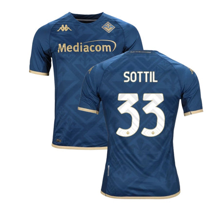 Riccardo Sottil ACF Fiorentina 33 Jersey - Kit Captain