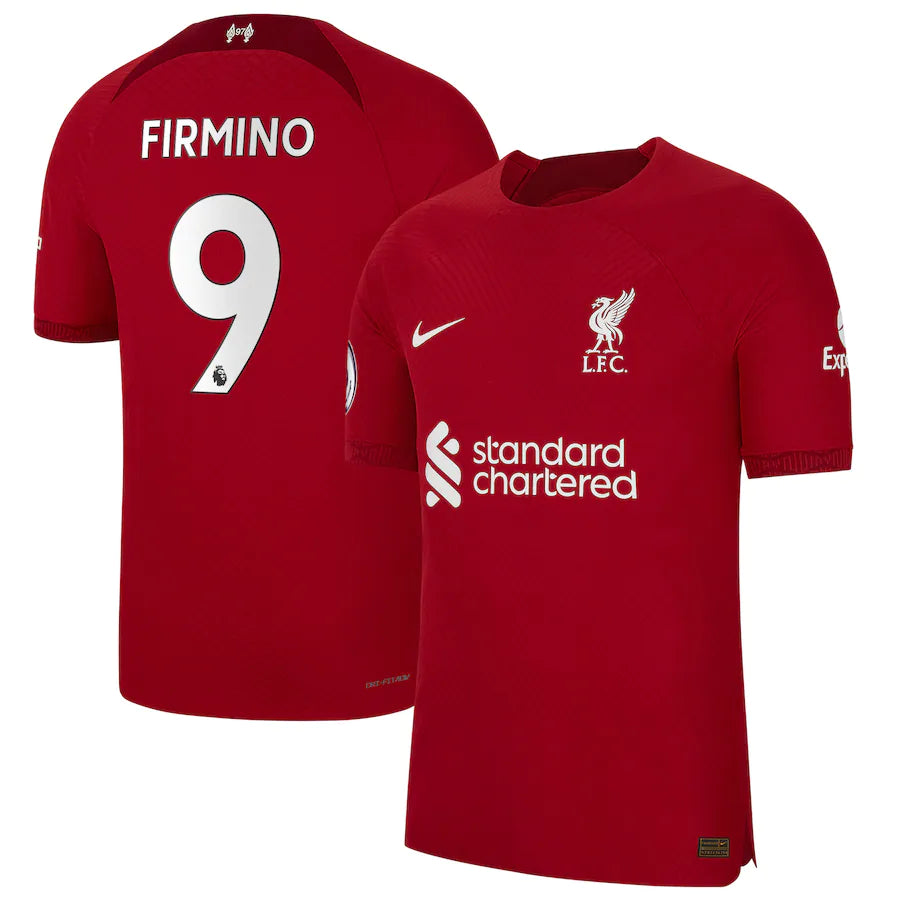 Roberto Firmino Liverpool 9 Jersey - Kit Captain