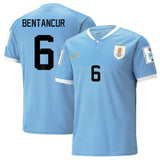 Rodrigo Bentancur Uruguay 6 Fifa World Cup Jersey - Kit Captain