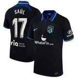 Saul Atletico Madrid 17 Jersey - Kit Captain