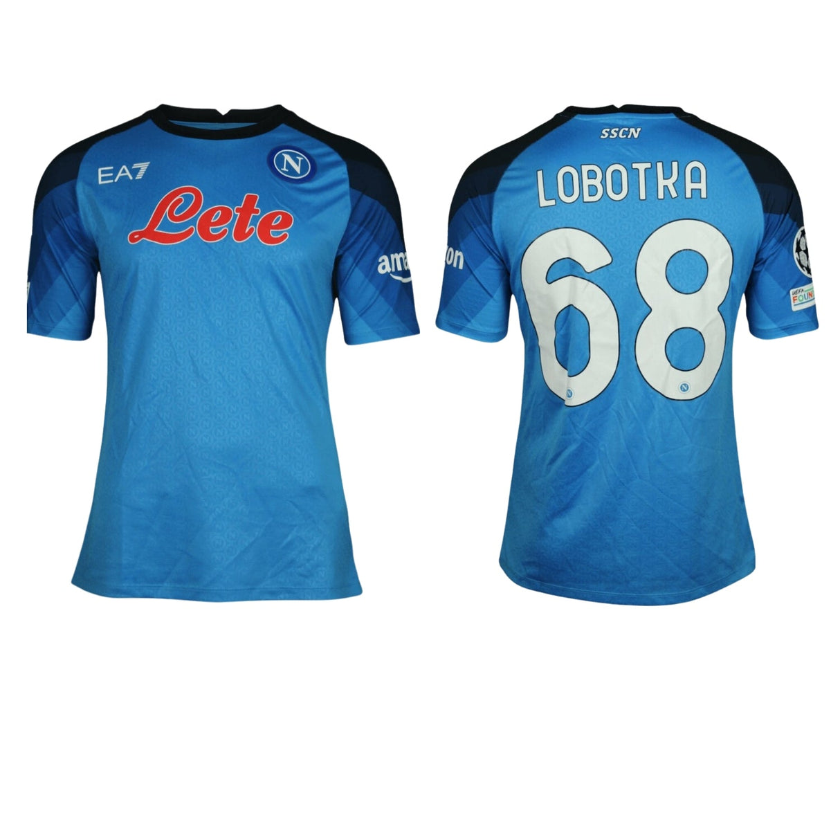 Stanislav Lobotka Napoli 68 Jersey - Kit Captain