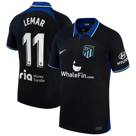 Thomas Lemar Atletico Madrid 11 Jersey - Kit Captain