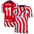 Thomas Lemar Atletico Madrid 11 Jersey - Kit Captain