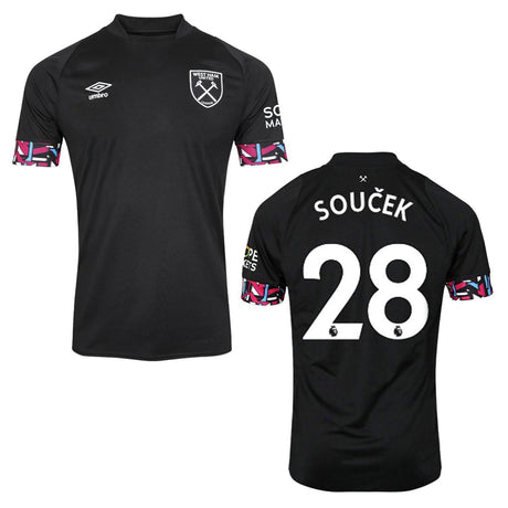 Tomas Soucek West Ham 28 Jersey - Kit Captain