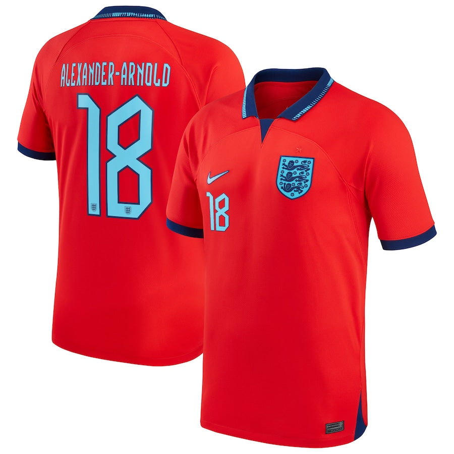 Trent Alexander-Arnold England 18 FIFA World Cup Jersey - Kit Captain