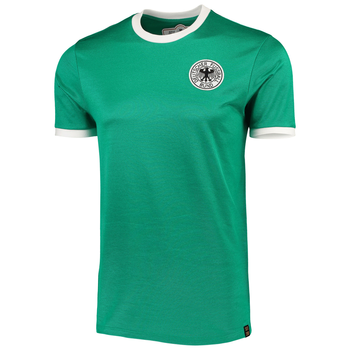 DFB Retro Away 1974 Shirt - Green - Mens - Kit Captain